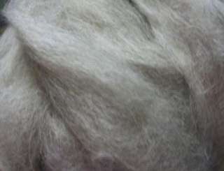 Pure Llama Roving ~ Spinning Fiber ~ Cream/Grey/Brown Blend from Appy 