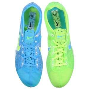     Mens   Track & Field   Shoes   Blue Glow/White/Electric Green