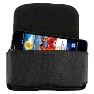   Leather Flip Belt Clip Case Cover for HTC HD7 Accessory Mobile Phone