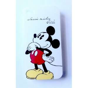  White Mickey Mouse IPhone 4 4G Hard Case Cover Cell 
