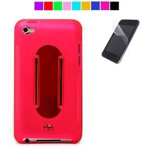   4G and Clear Screen Protector for ipod 4th gen (Hot Pink) Electronics