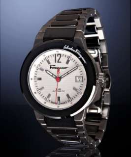   #314482501 black titanium F 80 ceramic bezel link bracelet watch