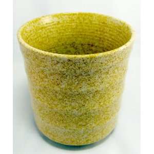 Japanese Green Tea Cup (Big Sushi Cup) Sand Color   Japanese Style 