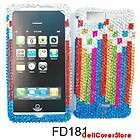   Bling Colorful Lines Motorola Droid X / X2 MB810 Case Cover  