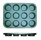 Nonstick Muffin Pan   24 Standard Cups Non Stick Stainless Steel 