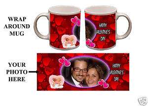 Custom Valentines Day Personalized 11oz Photo Mug Gift  