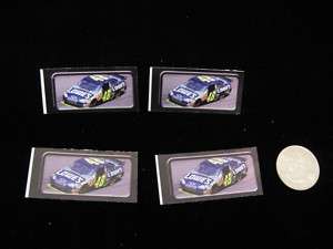 NASCAR JIMMIE JOHNSON 48 LOWES CAR STICKERS 4ct  