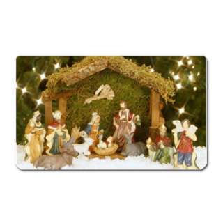 Christmas Nativity Scene Large Fridge Magnet  