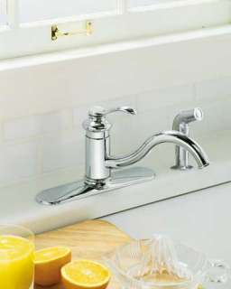 KOHLER K 12172 BV Fairfax Single Control Kitchen Sink Faucet, Vibrant 