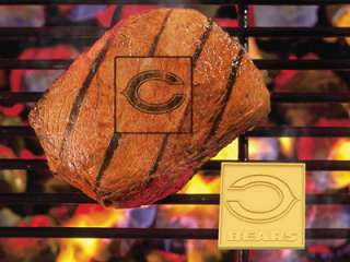 Chicago Bears Team Logo BBQ Grill Meat Branding Iron  
