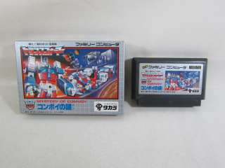 MYSTERY OF COMVOY Famicom Nintendo Video Game Soft Japan Import 
