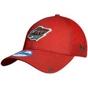   Red Neo Stretch Fit Hat by New Era Medium/Large 885895754463  