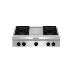  KitchenAid 36 Gas Cooktop   Stainless Steel Appliances