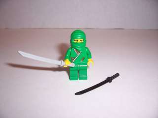 LEGO   GREEN NINJA PRINCESS w/ Katana (#3346   RARE)  
