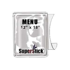  Adhesive Laminating Pouches   SuperStick® Gloss   12 x 