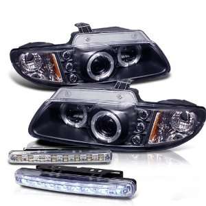   96 00 Caravan Halo LED Projector Head Lights + LED Bumper Automotive