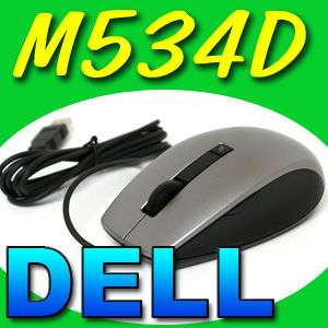 Dell Premium USB Laser Optical Scroll Mouse K251D M534D  