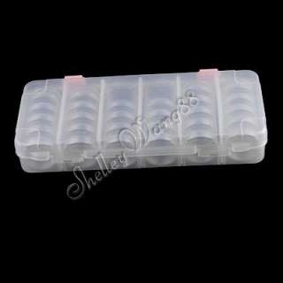 28 S Bead Box Case Organizer Clear Stackable Containers  