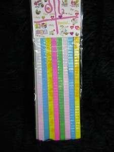 Origami Hand Made Paper Craft Lucky Star 40 strips  