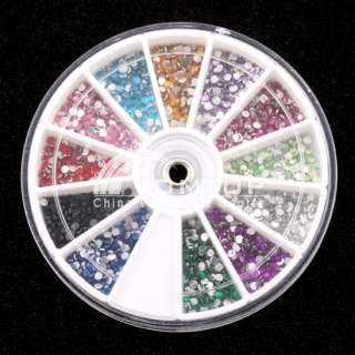 specifications details brand new round shaped nail art rhinestones 
