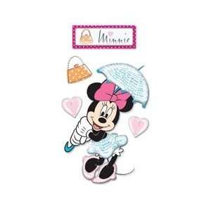  Disney Dimensional Stickers Minnie Mouse Arts, Crafts 