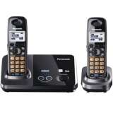 Panasonic KX TG9322T Standard Phone   1.90 GHz   DECT   Metallic Black 