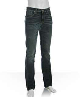 Nudie Jeans dark 70s Slim Jim tube leg jeans  