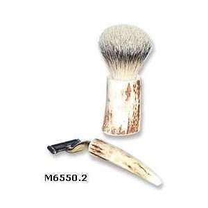   Badger Shaving Set with Mach 3 Razor in Wooden Keepsake Box   #M6550.4