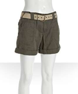 Sanctuary Surplus new elixir cotton Freedom belted shorts   