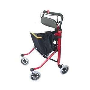 Market Mate Combination Rollator and Shopping Cart   Crimson Red 