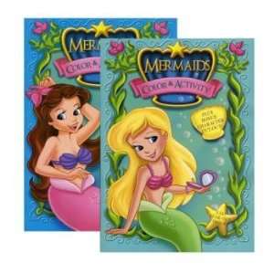  Mermaids Coloring & Activity Book Case Pack 48 Everything 