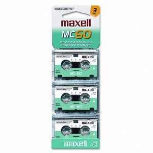  Maxell  Audio Micro Cassette 60 min 3pk    Sold as 2 
