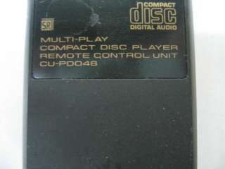 Pioneer CU PD048 CD Player Remote Control  