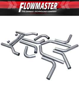 FLOWMASTER UNIVERSAL 2.5 DUAL EXHAUST KIT PIPES ONLY  
