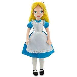 NWT Disney Alice in Wonderland Plush Doll  