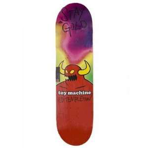 Toy Machine Stay Gold Monster   Ed Templeton Skateboard Deck   8.25 in 