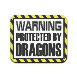   Protected By Dragons Mousepad Mouse Pad