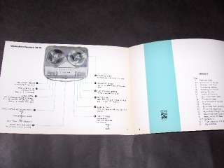 1961 Grundig PORTABLE TAPE RECORDERS Guide TK 50/U adv.  
