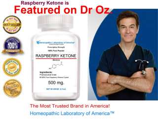 Dr.Oz Raspberry Ketone PURE Powder 500 mg 100% Advanced Weight Loss 