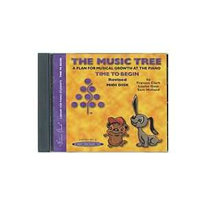  The Music Tree   Time To Begin/Primer (MIDI Disk) Musical Instruments