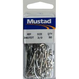  Mustad   O Shaughnessy Duratin 3/0 50 Pack Sports 