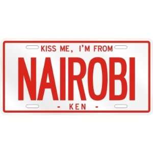   AM FROM NAIROBI AREA  KENYA LICENSE PLATE SIGN CITY