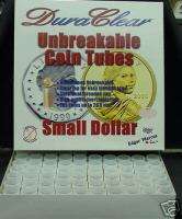 100 UNBREAKABLE Presidential Dollar Coin Holder Tubes  