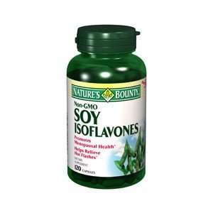  NATURES BOUNTY SOY ISOFLAVONES NON GMO 120CP by NATURES 