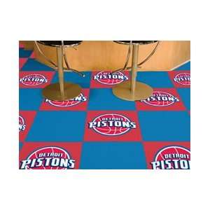  Detroit Pistons NBA Team Logo Carpet Tiles Sports 