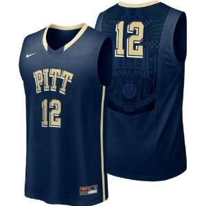   Panthers Nike Navy Replica Basketball Jersey