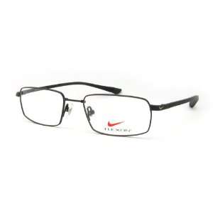 Nike 4173 Eyeglasses (7) Satin Black Chrome, 53mm  Sports 