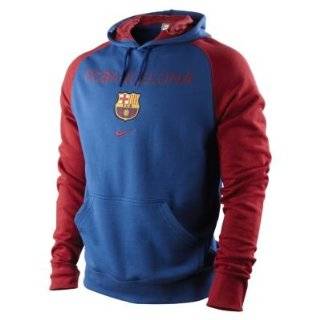  Nike FC Barcelona Graphic Soccer Futbol Hoodie Sweatshirt 