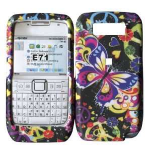  Butterfy & Peace Nokia e71 e71X Straight Talk AT&T Case Cover 