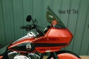 Klock Werks 16 Flare Tinted Windshield For Harley Davidson  
